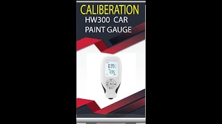 How to 📏 HW-300 Calibration Guide | Coating Thickness Gauge | Device Setup Tutorial 🛠️