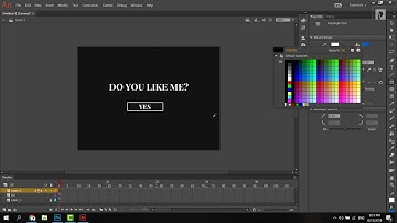 Animate CC : Button in html5 canvas [Tamil] - Learn Animate CC - 06