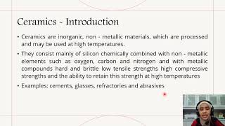 DKV20243 Engineering Materials_Unit 6 Polymer, Ceramic and Composite