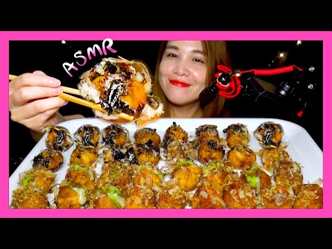 咀嚼音，食べる音，ASMR，MUKBANG，たこ焼き，Takoyaki(octopus cake)，먹방，章魚燒，台灣吃播，EATING SHOW