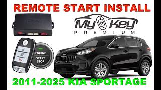 Remote Start Install 2011-2025 Kia Sportage