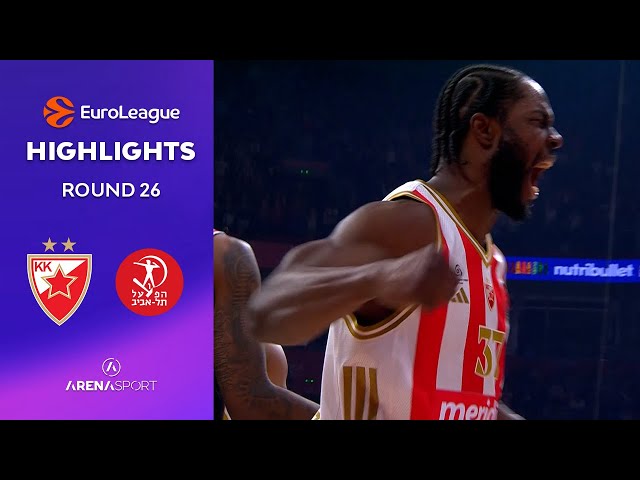 Crvena Zvezda - Hapoel Tel Aviv 87:75 | EUROLEAGUE (26. kolo) | 03. februar 2026.