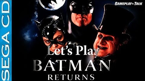 Batman Returns Full Playthrough (Sega CD) | Let