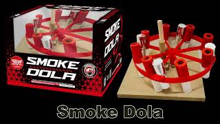 Dominator Fireworks DMP5722-R Smoke Dola - Red