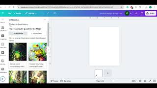 Create a Children's Storybook in Minutes with Canva! (Easy & Free)