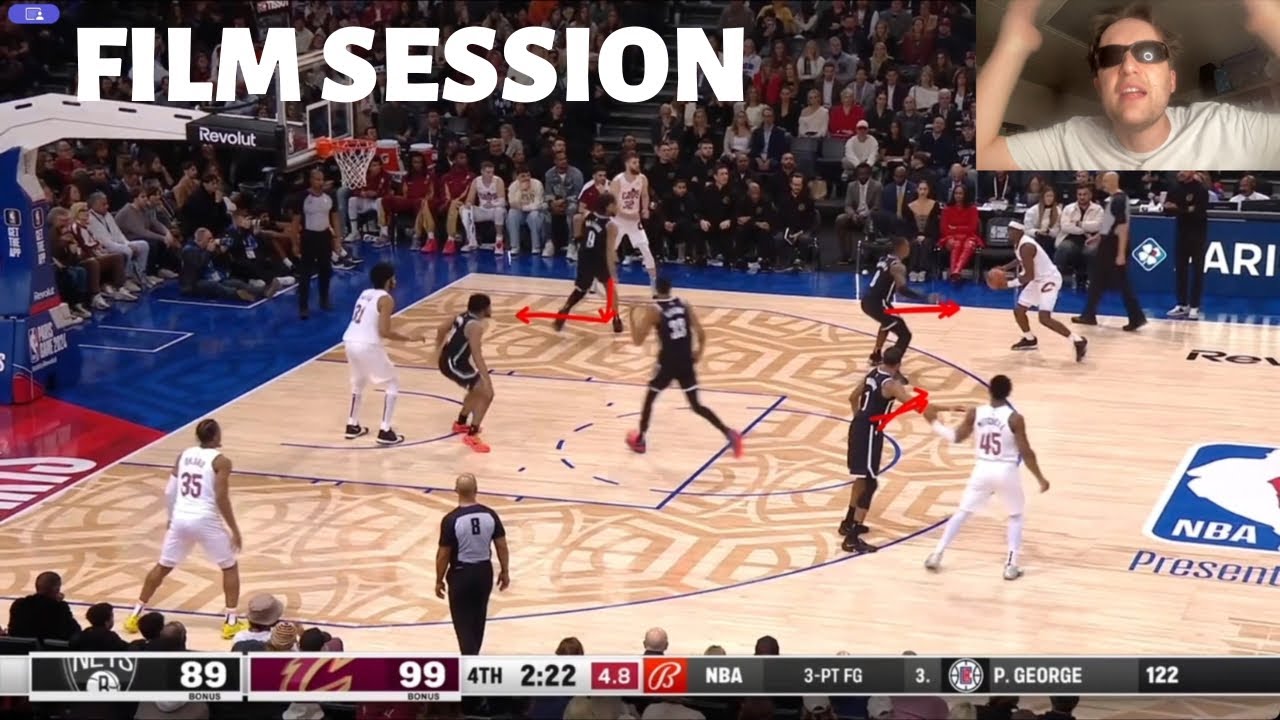 NETS defensive mistakes vs. CAVALIERS January 11, 2024 YouTube