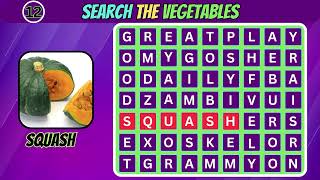 Word Search (Vegetable Edition) screenshot 4