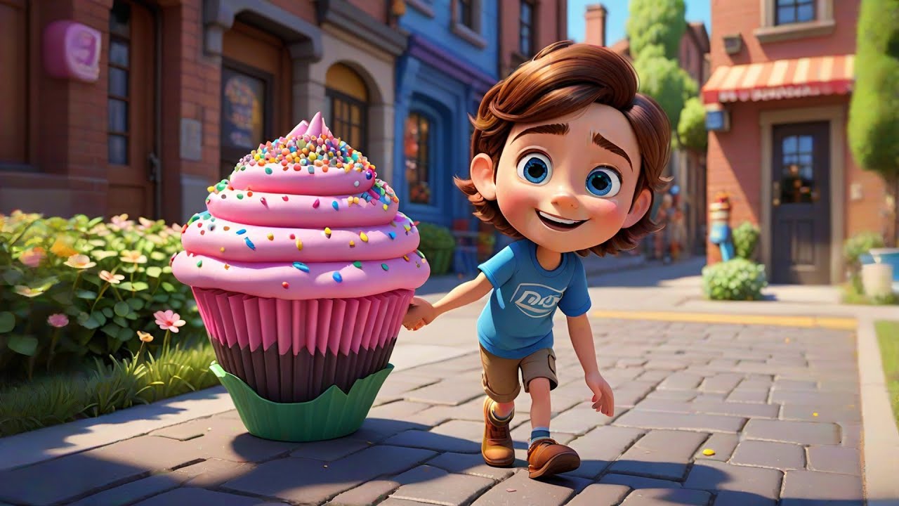 A Cupcake Stuck to My Shoe 🧁👟 | Funny Story Kids | Learning About Sticky Situations & Object Names