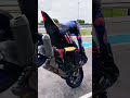 Coming In Hot Toprak Checking The Front Brakes On The R1M All Seems Good 