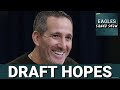 EAGLES SQUAD DRAFT: Who is Howie EYEING in the DRAFT and who do YOU want?