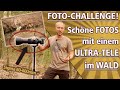 FOTO-CHALLENGE | Mit dem ULTRA-TELE im WALD schöne Fotos machen! (Canon R5 & Sigma 60-600mm)