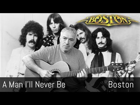 A Man I'll Never Be - Boston - fingerstyle Acoustic Guitar - Jake Reichbart