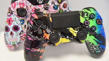 SUGAR SKULL + RAINBOW SPLATTER CONTROLLER