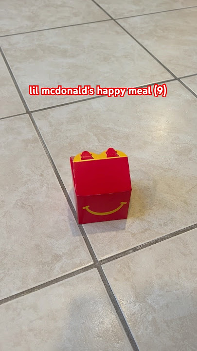 another lil mcdonald’s! #mcdonalds #unboxing #happymeal #toys #blindbox #unbox
