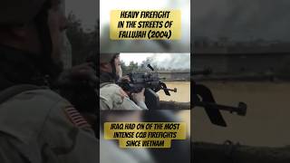 Intense Firefight in Fallujah, Iraq (2004) #shorts #firefight #iraq #fallujah #military #combat