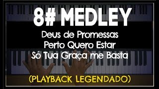 🎤🎹 8#Medley Toque no Altar (Deus de Promessas+Te Louvarei+Tua Graça me Basta) by Niel Nascimento chords