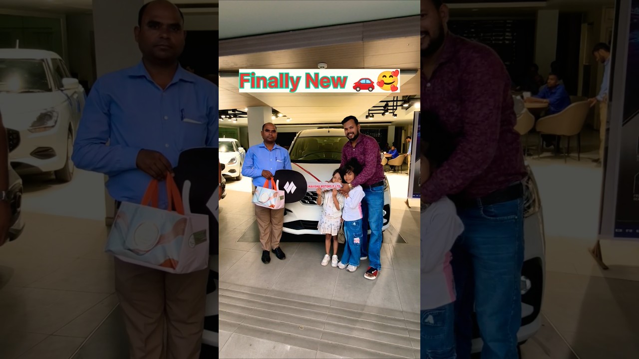 My New Car  reveal 🚗🥰@Akramaliofficial786 #shorts #shortsfeed #herttouchingsong #ytshorts
