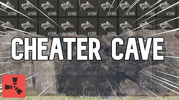 RAIDING A CHEATERS CAVE - RUST