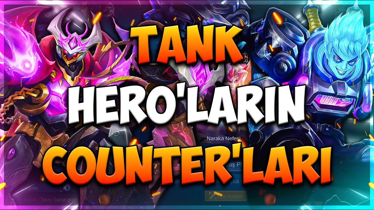 META TANKLARIN COUNTERLARI | COUNTER HERO NEDİR ? (BÖLÜM 2) | MOBİLE LEGENDS