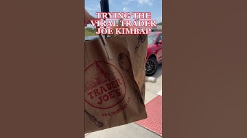 Trying the Viral Kimbap from Trader Joe