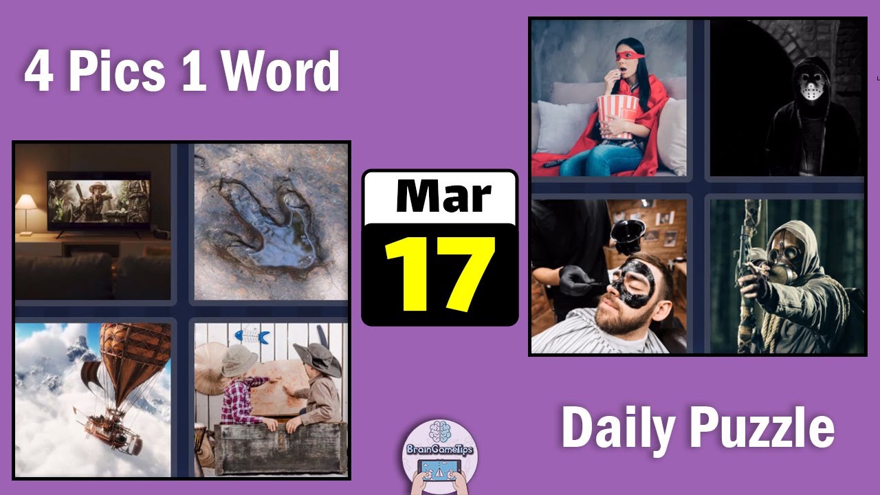 4 Pics 1 Word - Daily Puzzle March 17 2022 Answer