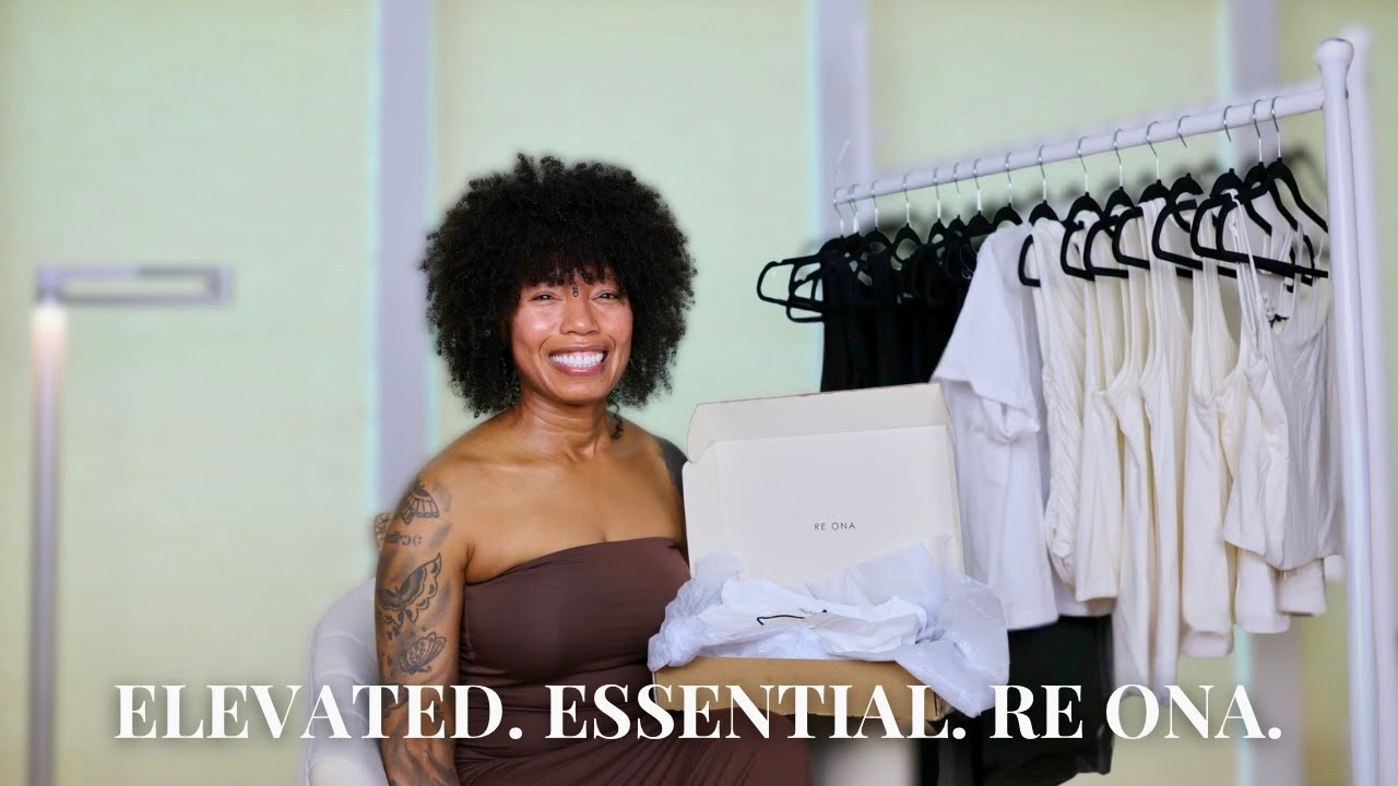 RE ONA Try-On Haul & Review | Elevated Essentials I Actually Wear