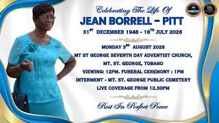Jean Borrell - Pitt - The Celebration Of Her Wonderful Life