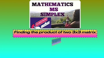 How to multiply two 3x3 matrix and find the inverse of a 3x3 matrix