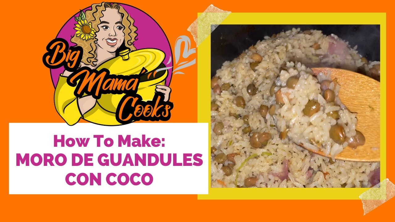 Moro de Guandules con Coco (English Voiceover) #semanasanta