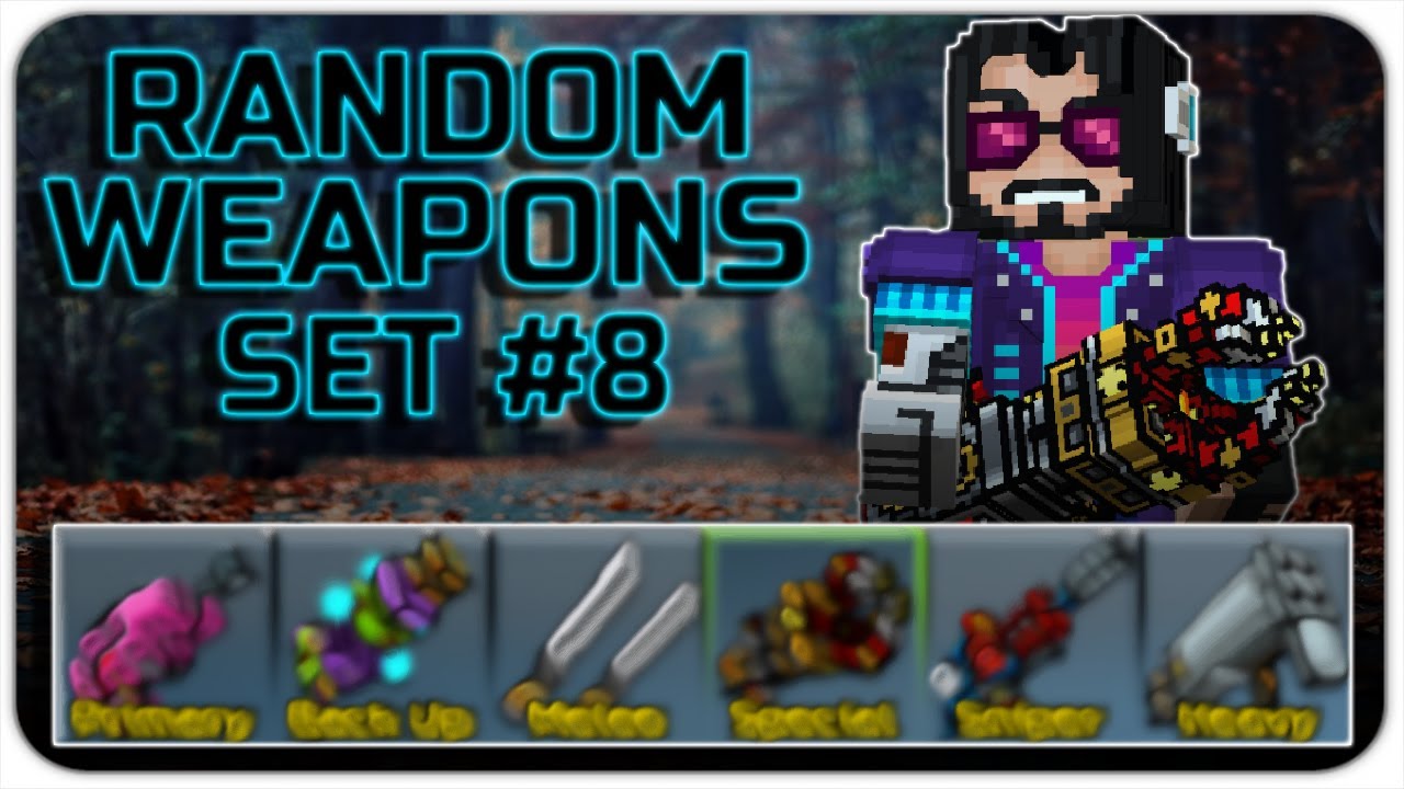 Pixel Gun 3D - Random Weapons Set Gameplay #8
