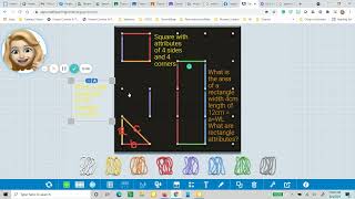 Geoboard by The Math Learning Center   Short tutorial