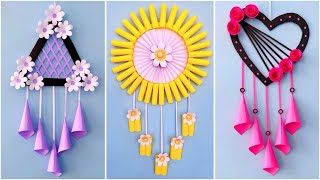 3 Easy and Quick Paper Wall Hanging Ideas / A4sheet Wall decor / Cardboard Reuse /Room DecorDIY