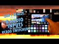 KC800 8 audio inputs allow listeners to feel a part of the service