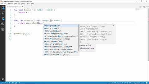 Parametros Rest y Operador Spread | Funciones | Programando en TypeScript