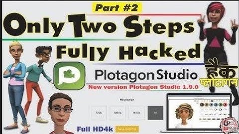 Plotagon  Hacked 2020 💯 file for Android and ios💢 unlocked Scenes, Characters and Voices Part2