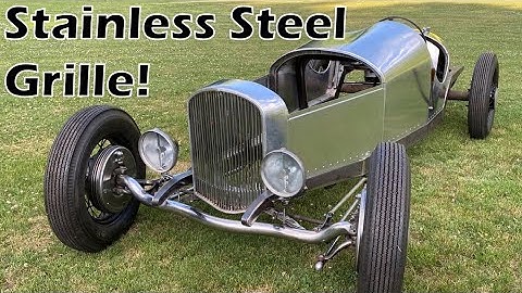 Handmade Roadster Grille! | Homemade Boat-tail Speedsster Pt. 44