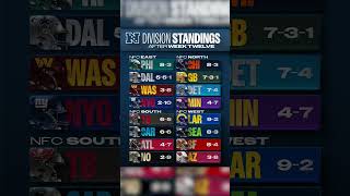 Week 12 AFC and NFC Standings: Bears are big Contenders