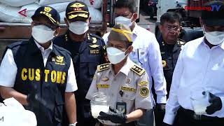 BEA CUKAI TINDAK IMPOR ILEGAL BERAS, GARAM, DAN BALPRES RP27,3 MILIAR