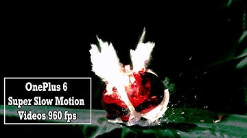 OnePlus 6 Super Slow Motion Videos 960 fps - Slow Mo Guys TV