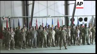 Ceremony to mark change of command in Kabul
