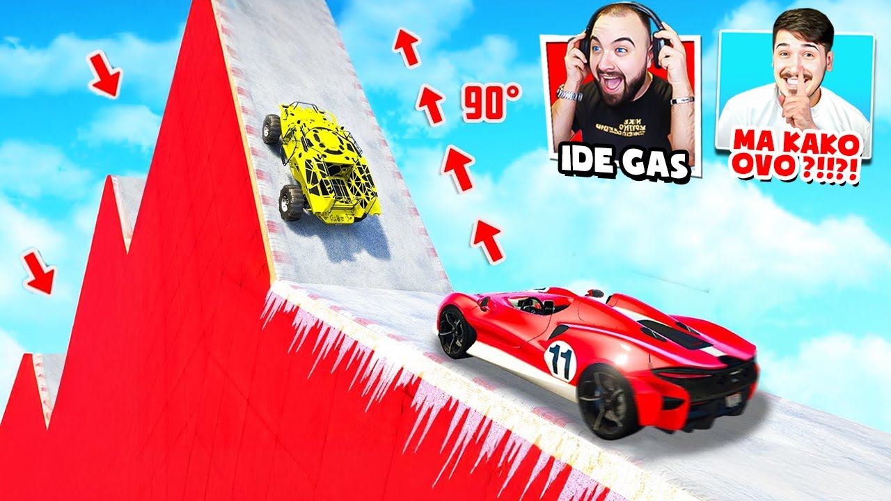 NIKO NEĆE VEROVATI ŠTA SE DESILO U OVOJ GTA 5 TRCI! 😱💥 (Šone vs Impe)