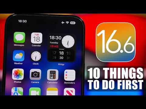 iOS 16.6 - First Things TO DO After Updating !