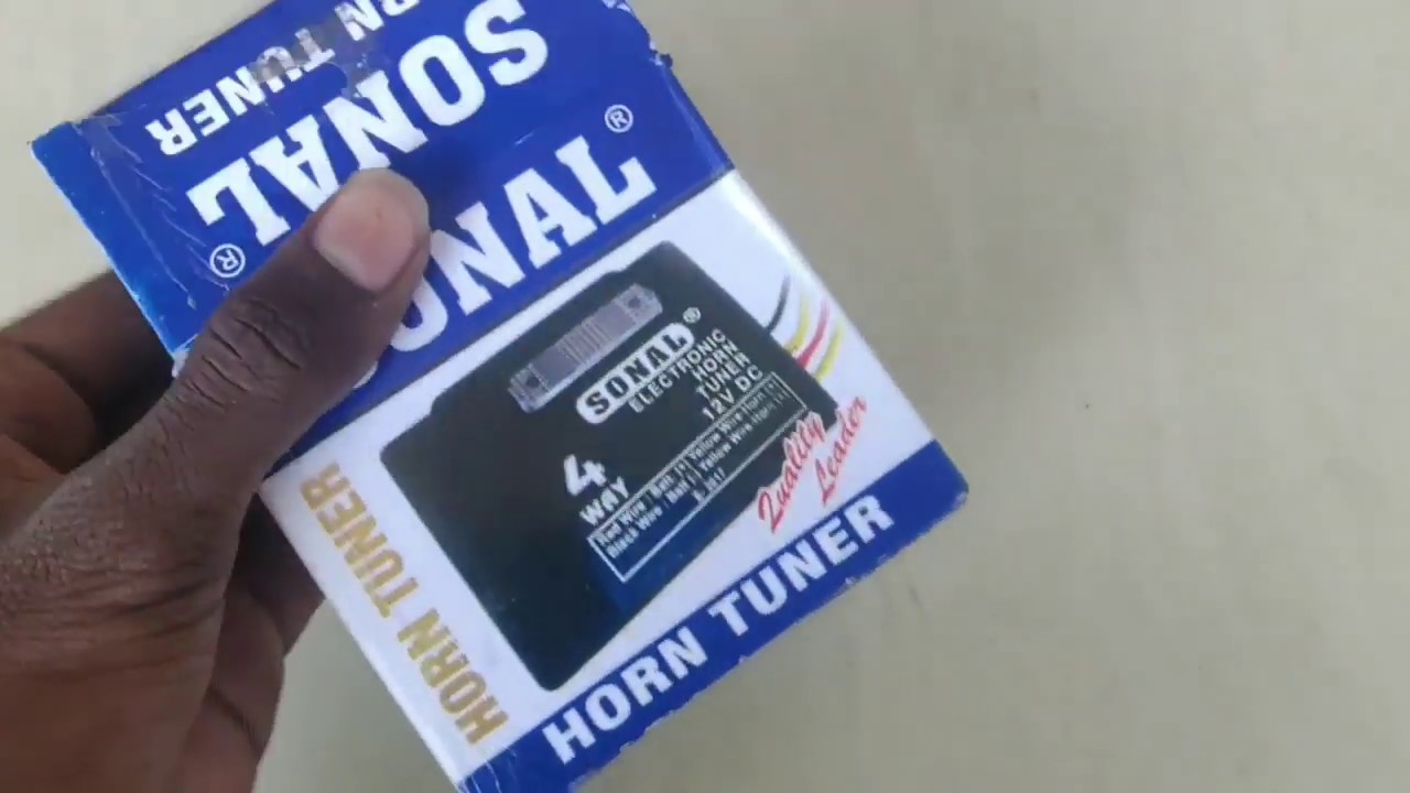 Horn melody maker tuner fit in pulsar 150 and all bike YouTube