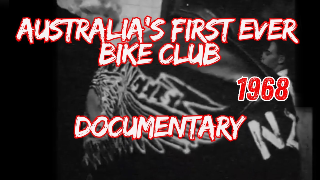 1968 FIRST EVER AUSTRALIAN BIKE CLUB DOCUMENTARY 