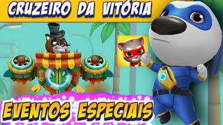 Talking Tom Hero Dash Super Hank Eventos Especiais Cruzeiro Da Vitria Derrote O Chefe Guaxinim