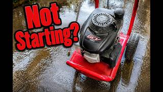 TroyBilt Pressure Washer Not Starting