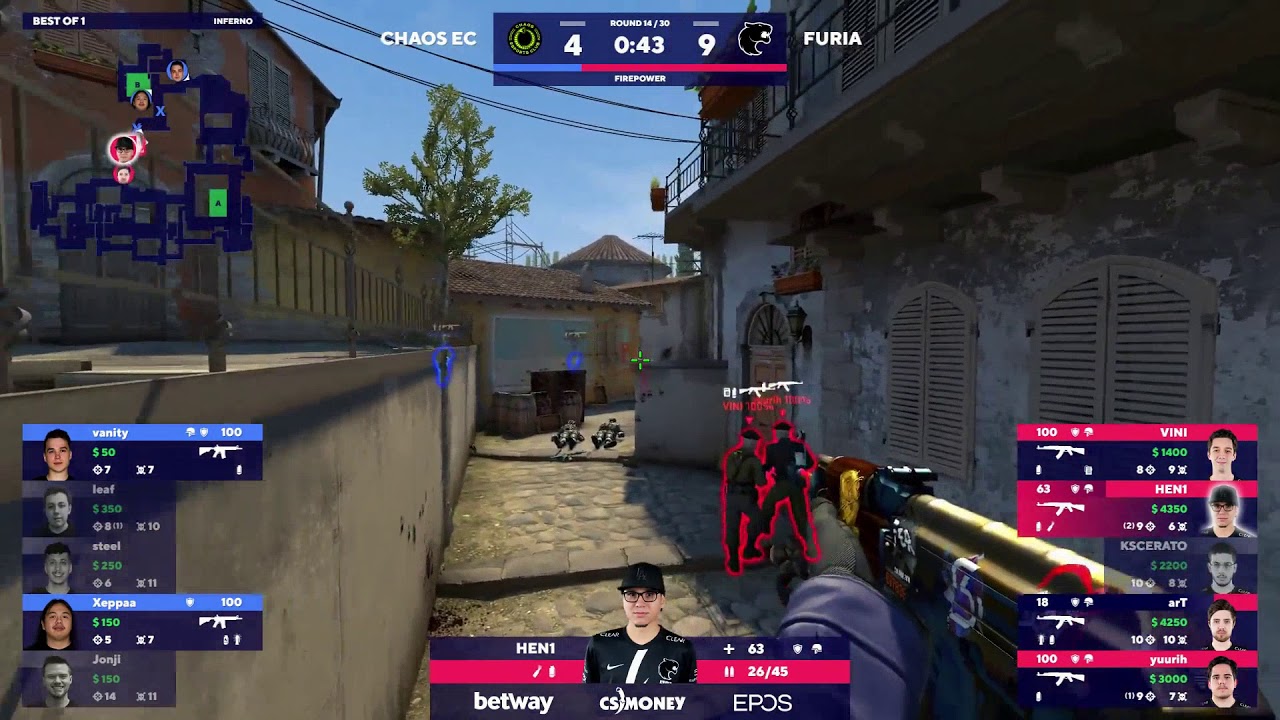 s1mple eco ace spraydown at fpl | CS:GO Highlights - YouTube