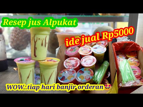 Jus Alpukat Cup Png