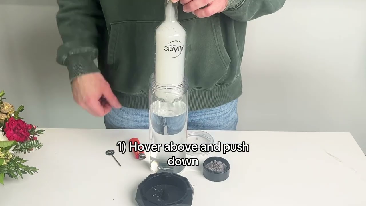 How to Use the Gallant Glass Gravity Bong