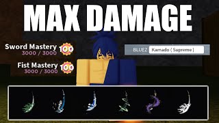 MAX DAMAGE ALL SWORDS Project Slayers